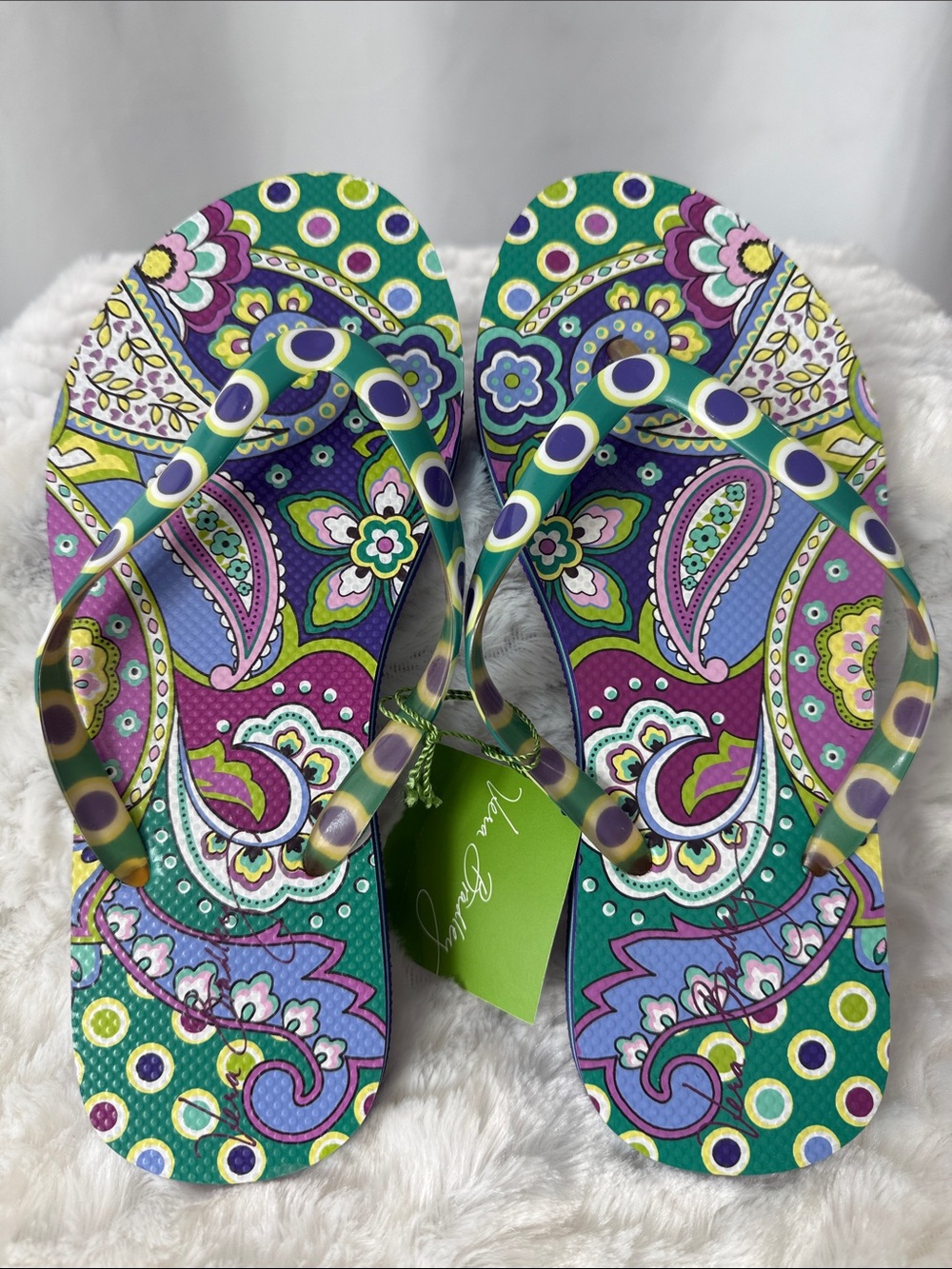 Vera Bradley Flip Flops - Heather